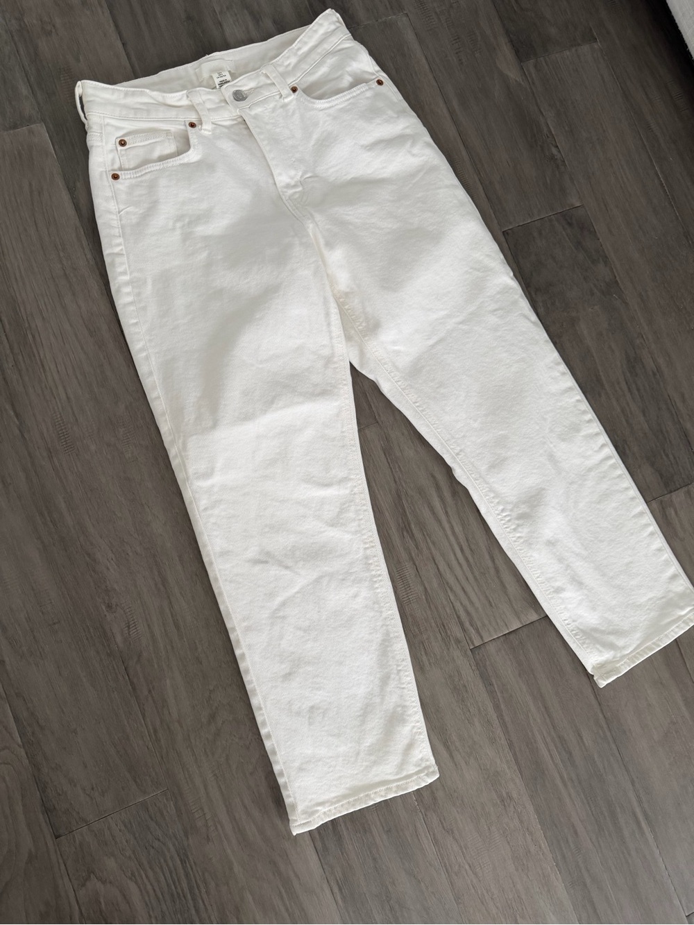 Womens  White Jeans